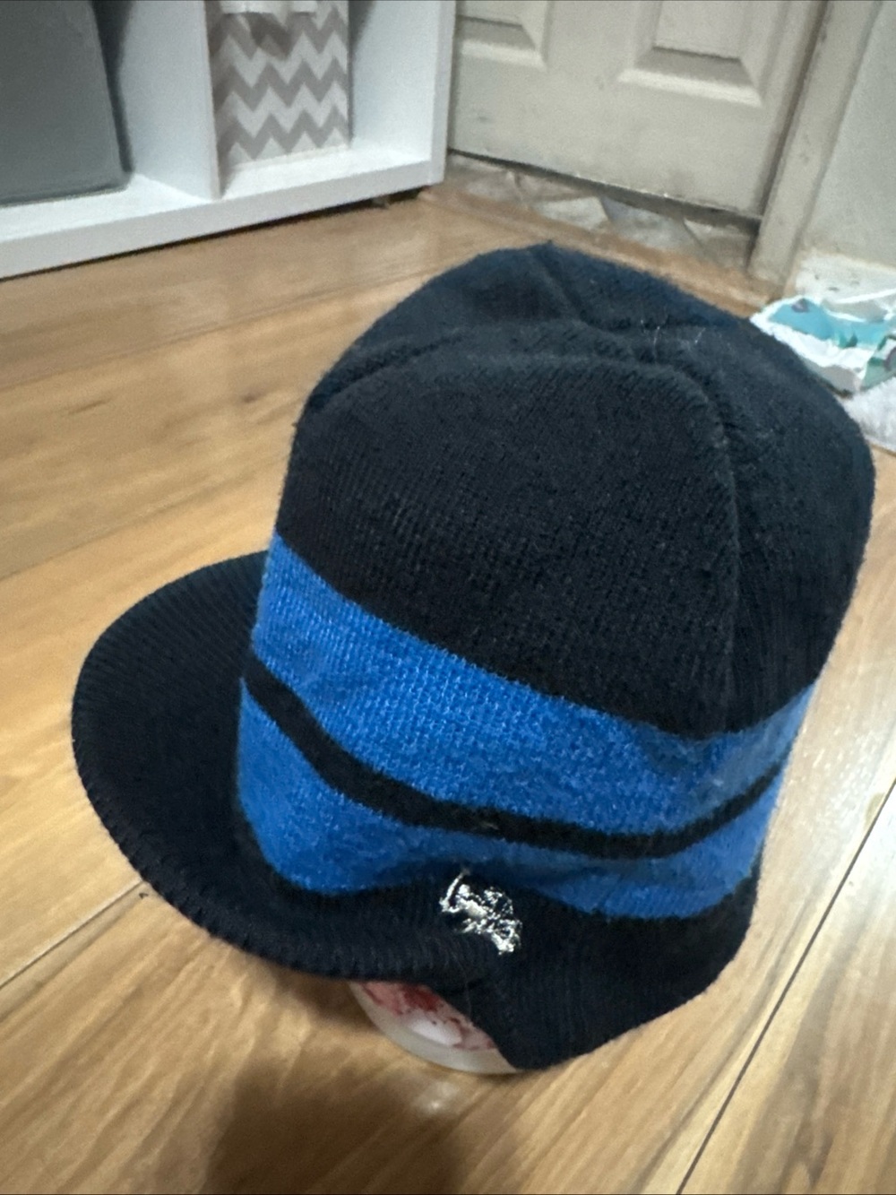 U.S. POLO Assn. Beanie Knit Hat One Brimed Reversible 90s 00s Street Grange Punk